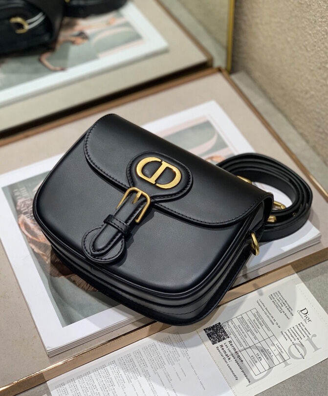 Christian Dior Small Dior Bobby Bag Black